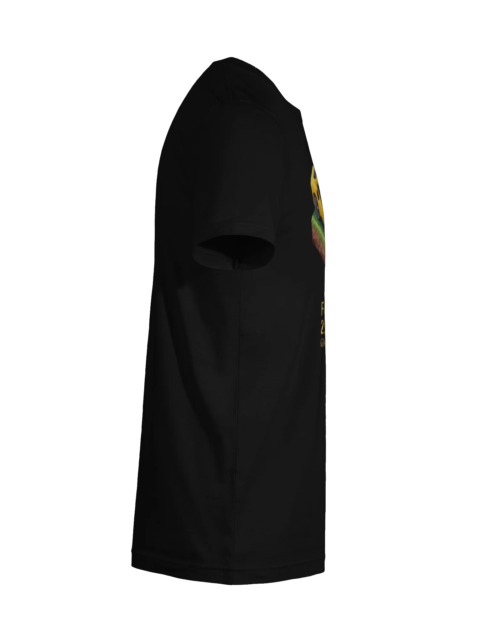 Yellow Ferrari 296 GTS Shirt (Pixel, Retro, Minecraft) product image (106)