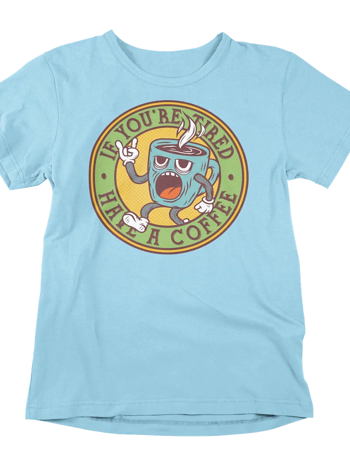 Java Jolt Delight Tee: When Tired Meets Wired! product image (1)