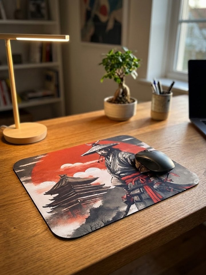 Samurai Warrior Mouse Mat product image (1)