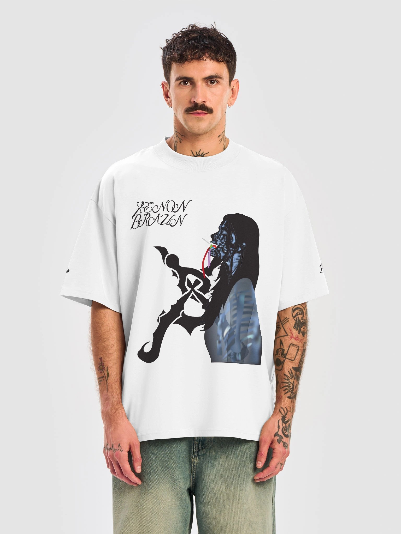 Radiology Subject Confection Indulgence Xenon Braun Tee White product image (5)