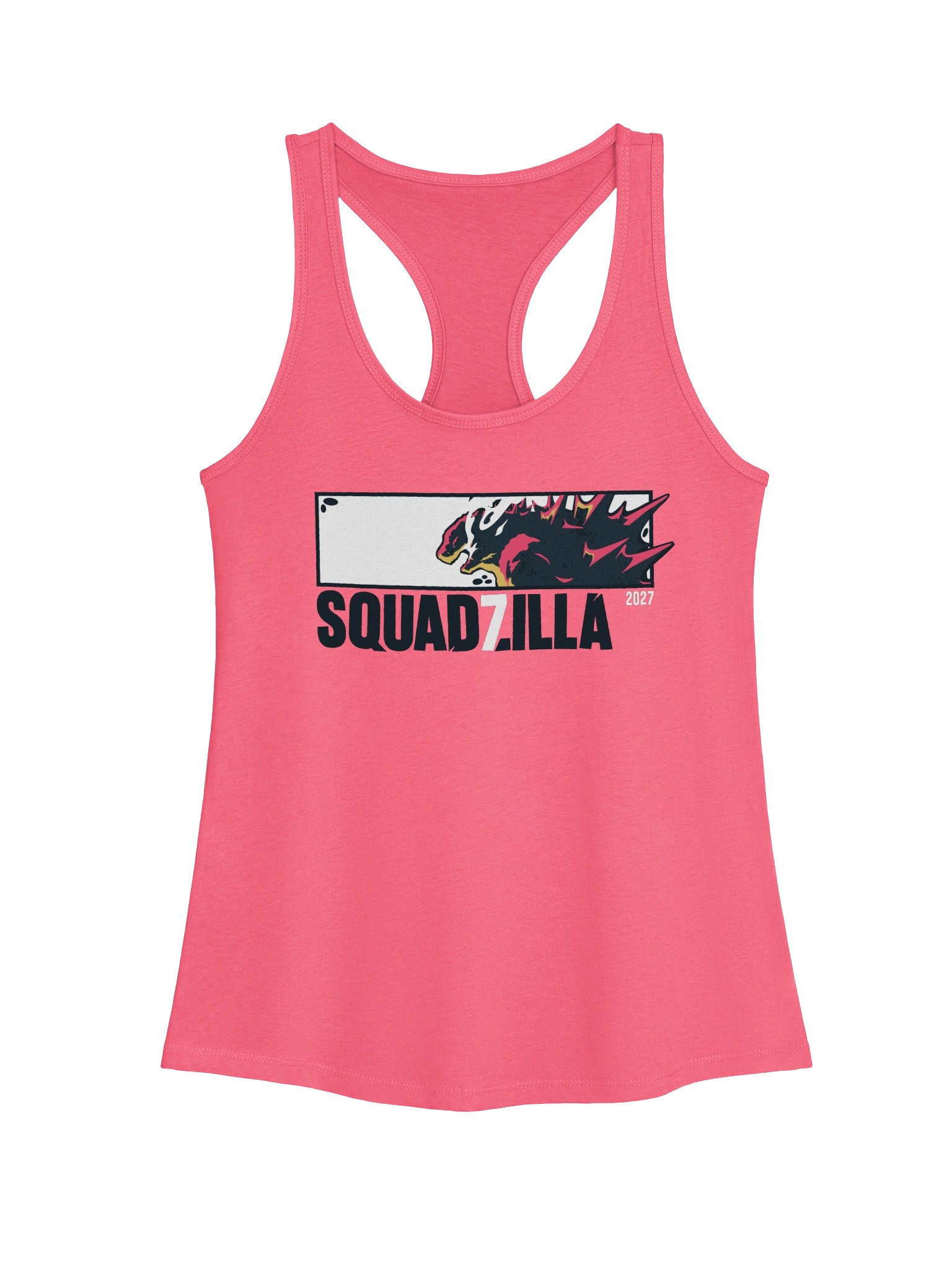 Squadzilla Public Version Pink Racerback product image (1)