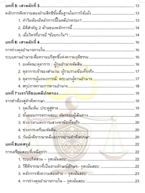 หลักพื้นฐานวิธีพิจารณาคดีปกครอง product image (5)