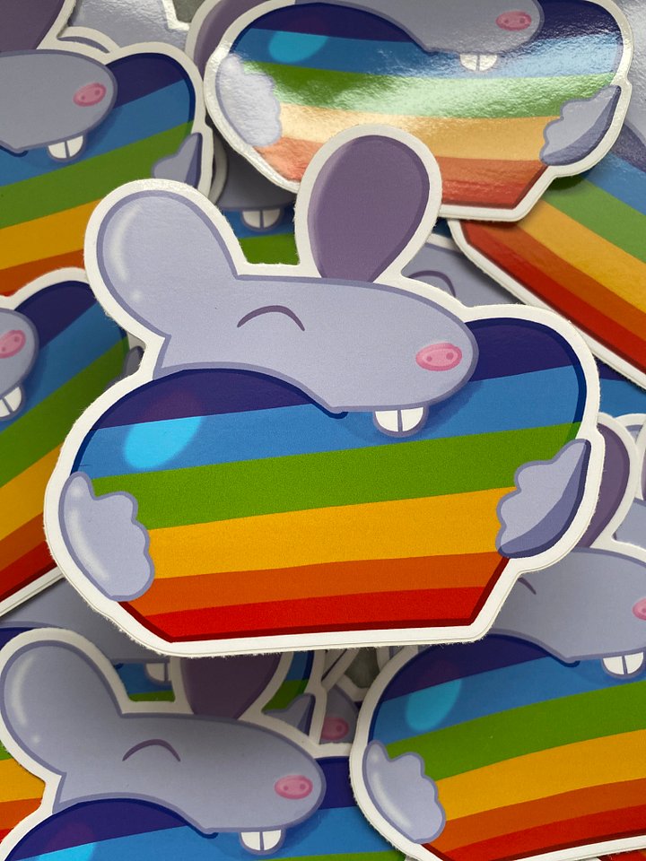 #ratpride Stickers product image (1)