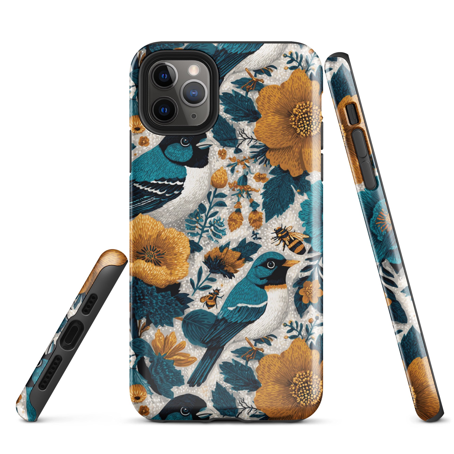 Floral Symphony iPhone Tough Case product image (2)