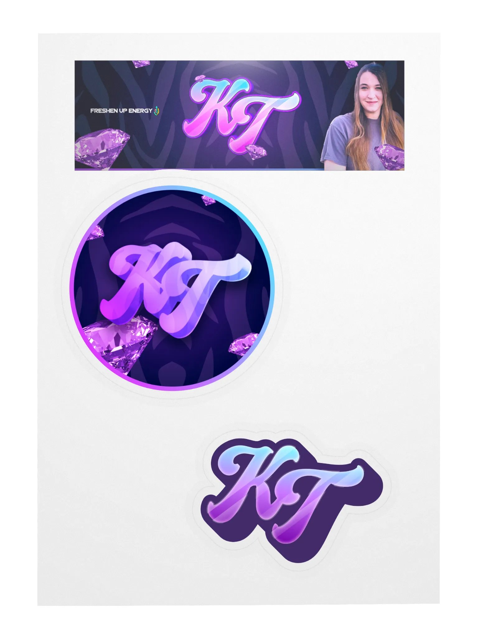 KT LOGO STICKER PACK product image (3)
