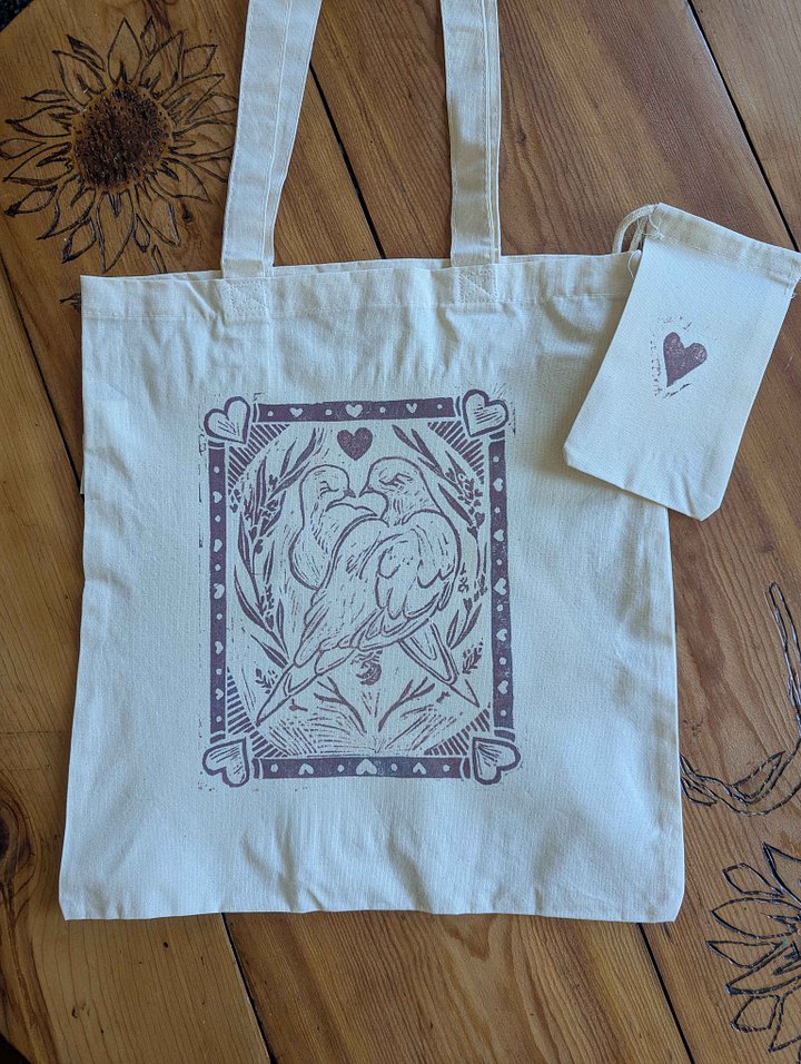 Doves Tote Bag product image (1)