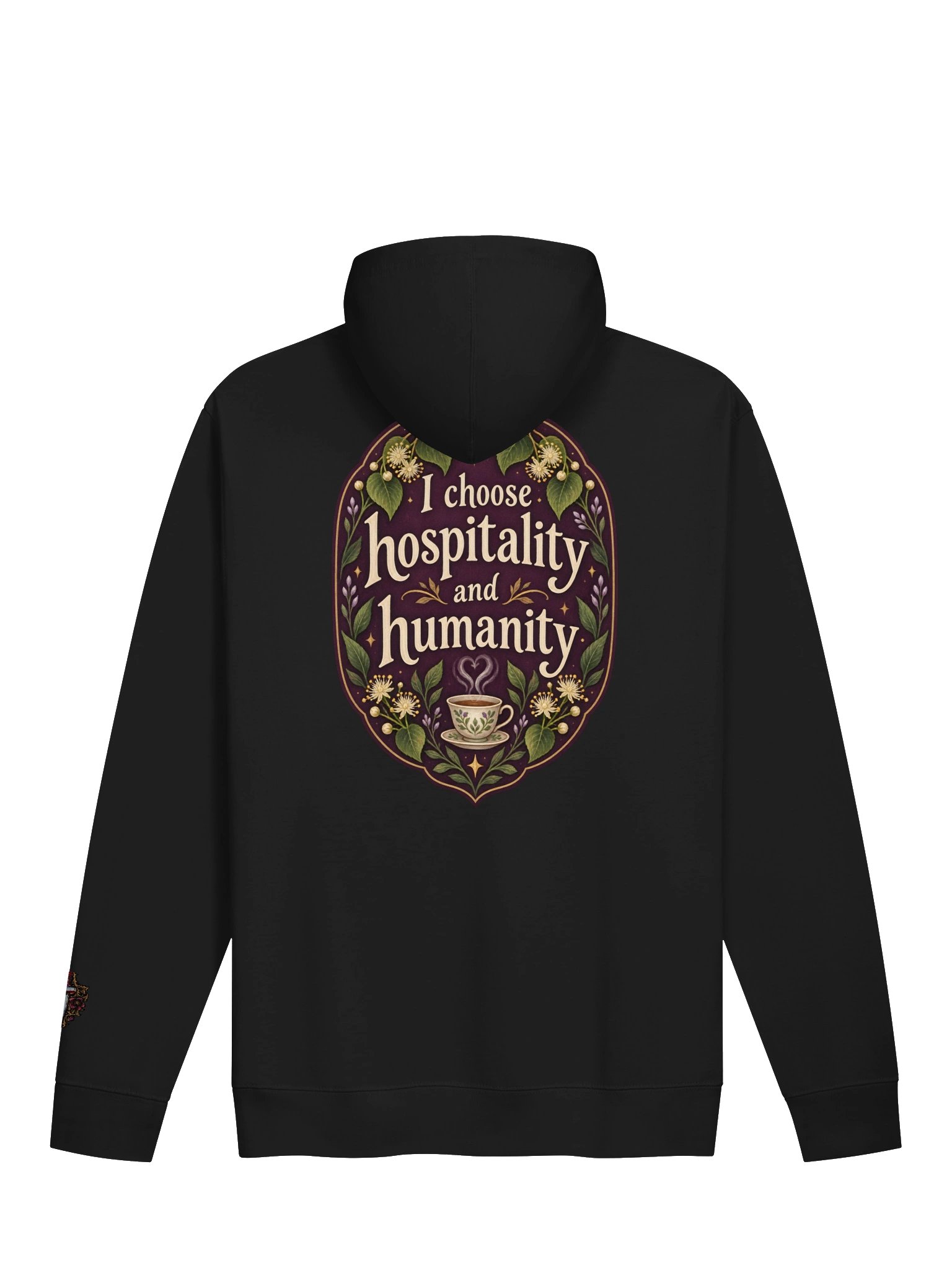 I Choose Hospitality and Humanity Hoodie product image (2)