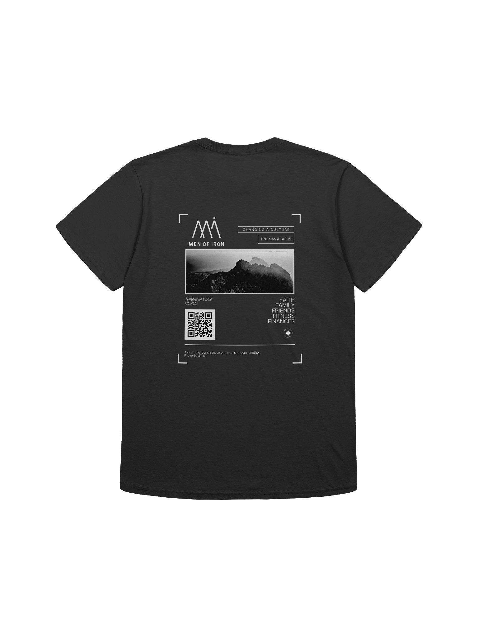 Men of Iron “Changing a Culture” Mountain Tee product image (1)