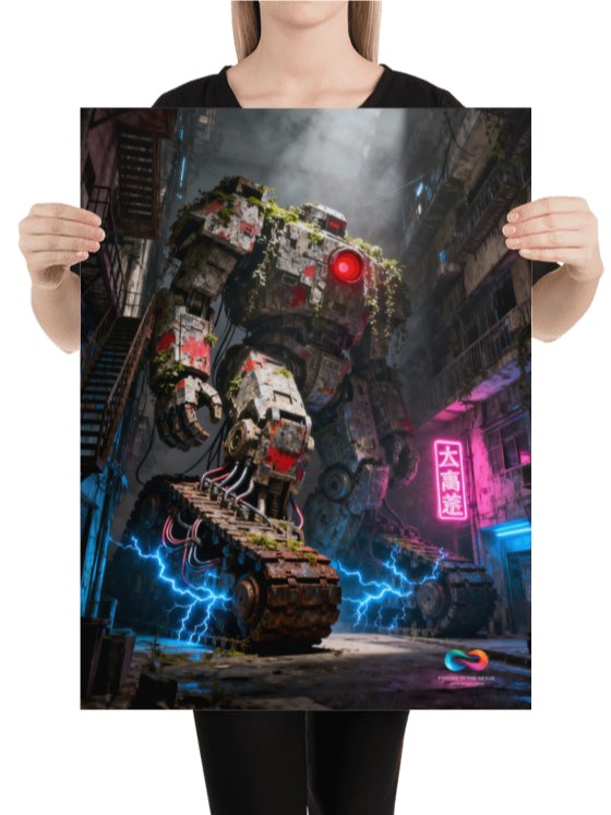 CINEMATIC ART POSTER – CYBER FANTASY #002 product image (2)