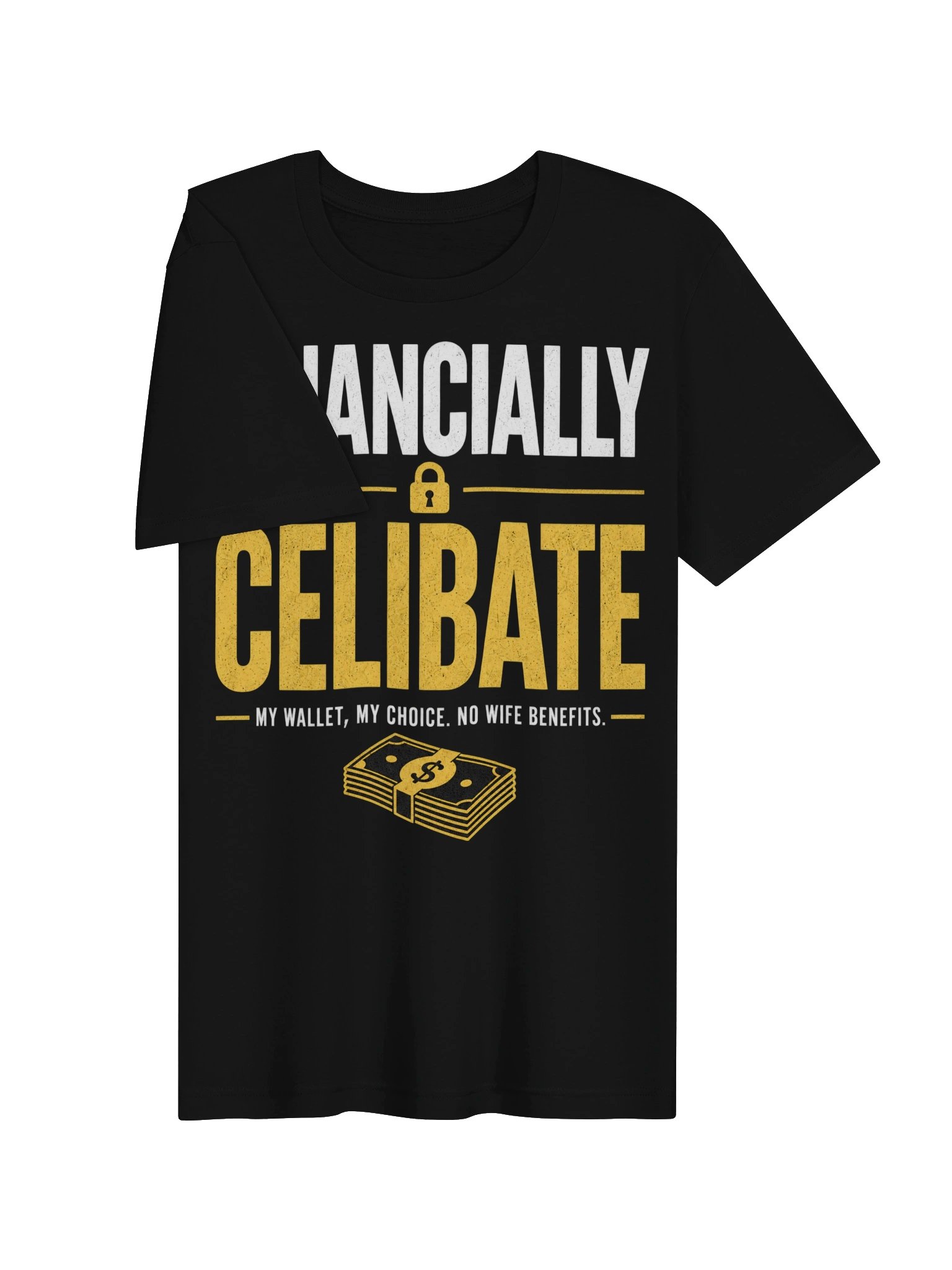 Financially Celibate — My Wallet, My Choice T-Shirt product image (3)