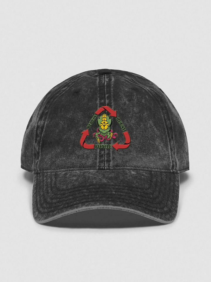 Biomass Reduce-Reuse-Recycle Embroidered Hat product image (2)