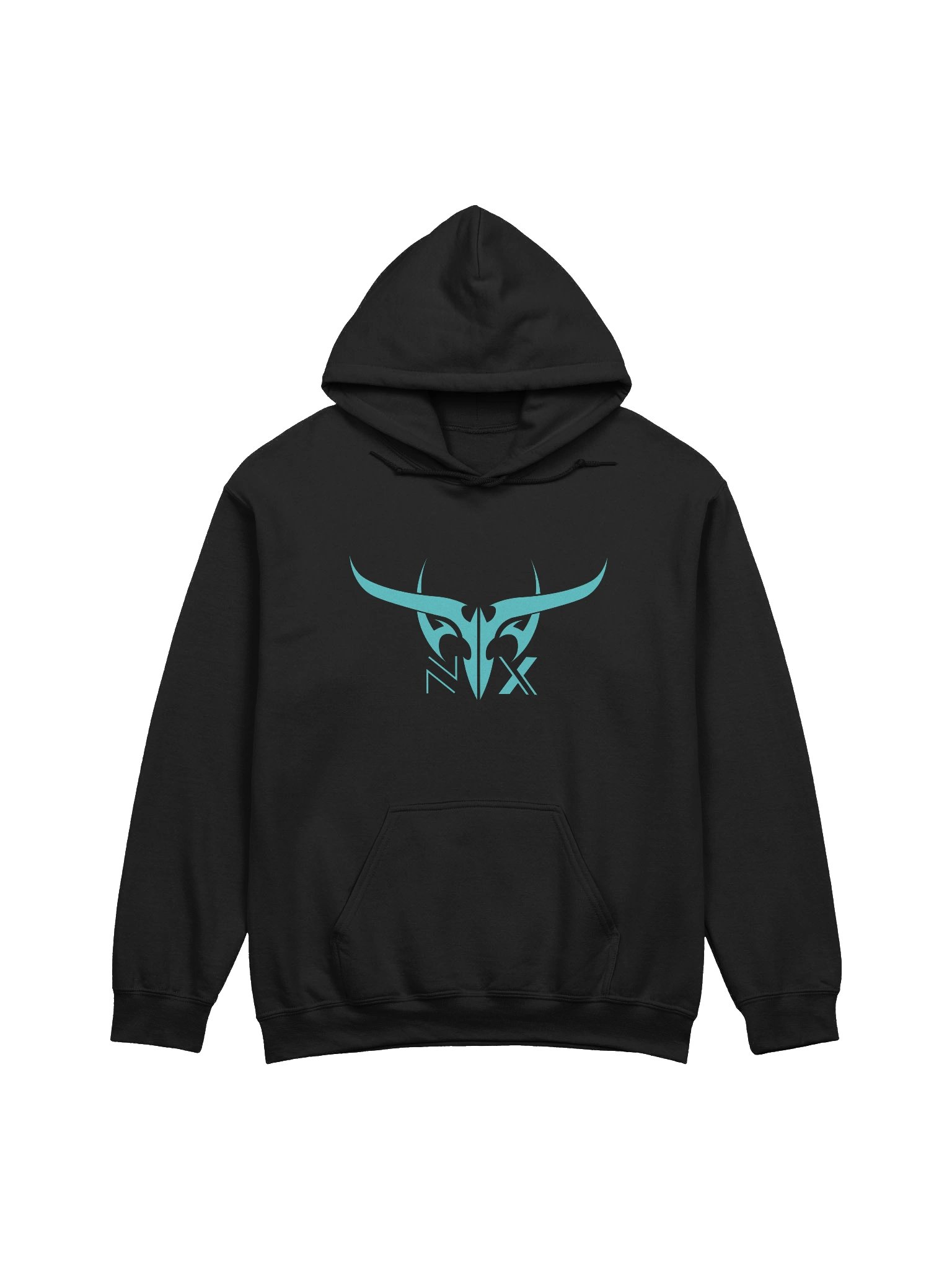 NTX Teal Skull Hoodie product image (1)