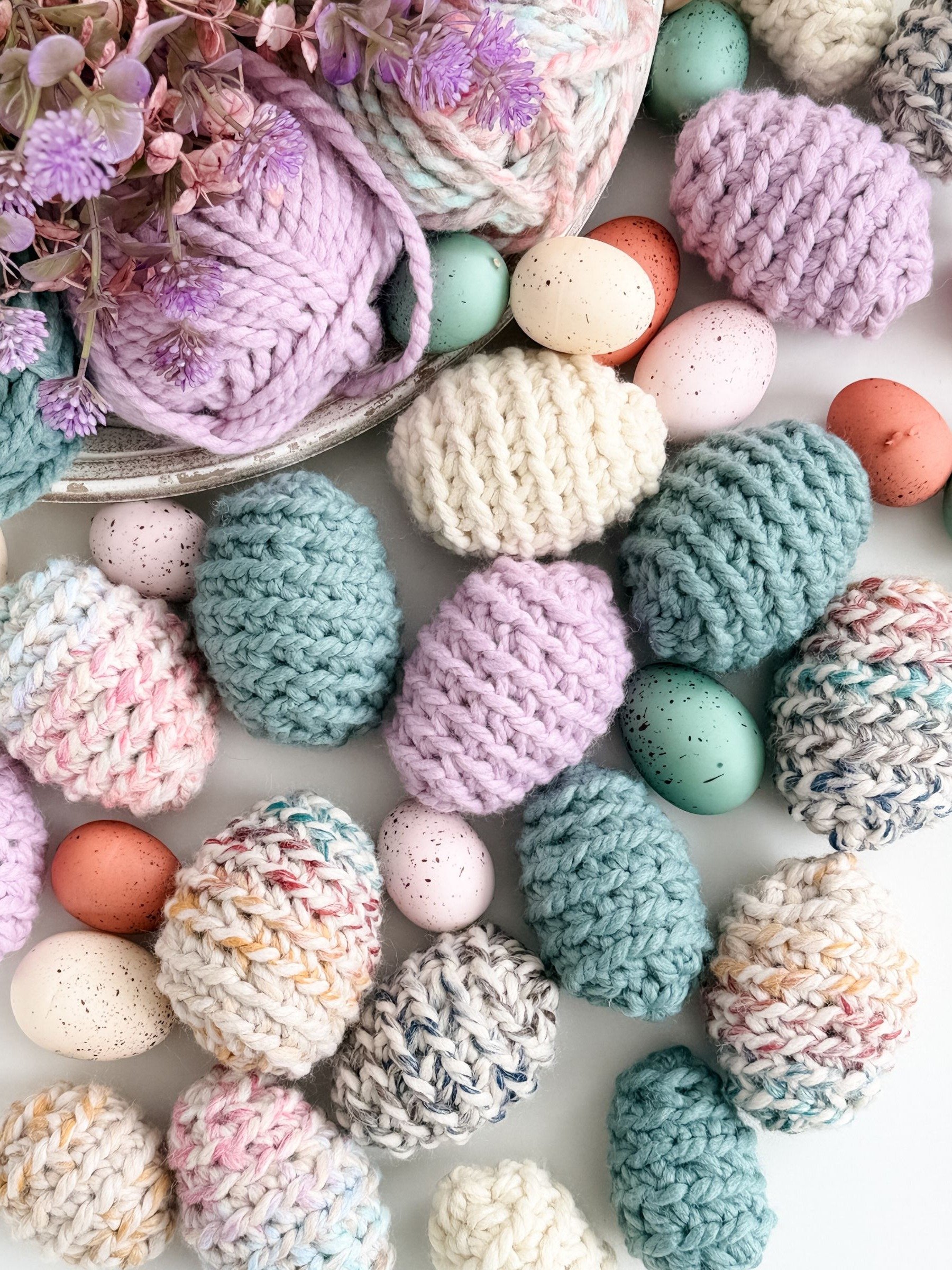 Rustic Farmhouse Easter Egg Crochet Pattern product image (1)