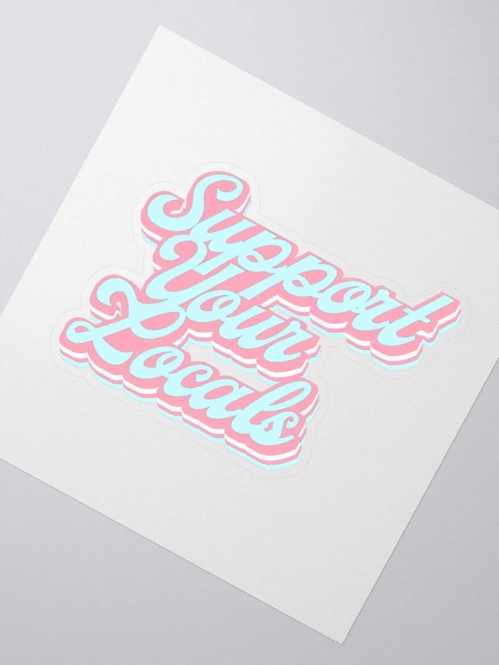 Support Your Locals - Trans Pride product image (5)