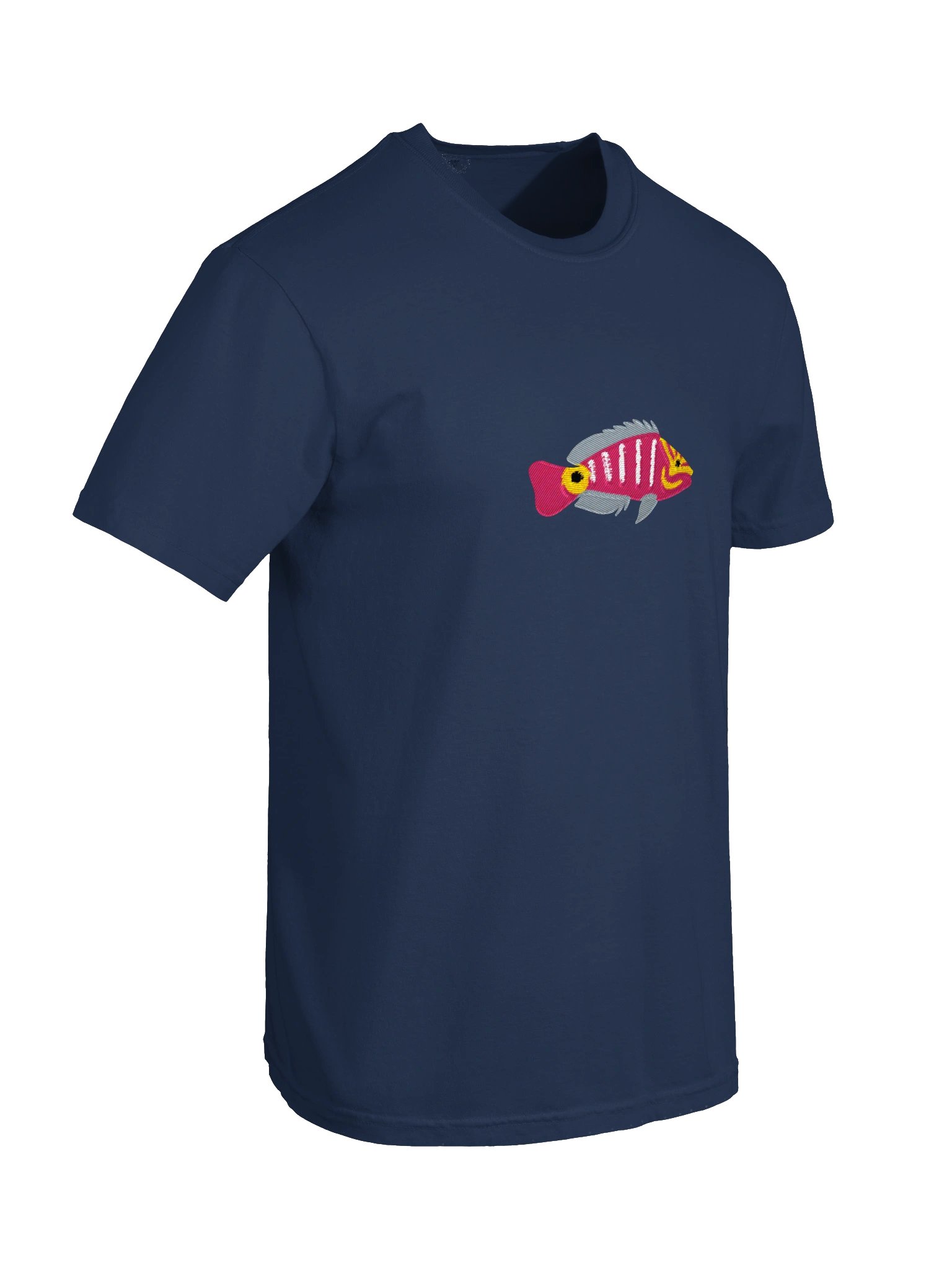 Mystery Wrasse Embroidered Shirt | Reef Aquarium Fish Embroidery Tee | Saltwater Marine Fish Apparel product image (10)