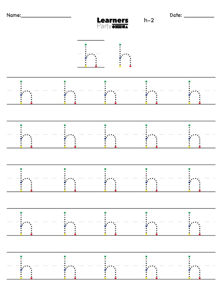 H/h - New Digital Product Progressive Letter Builder product image (2)