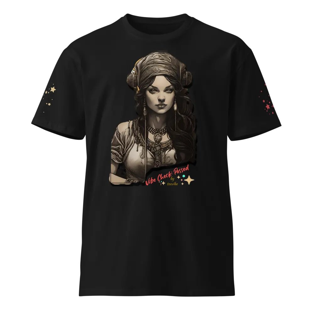 Embrace the vibe with our "Vibe Check Passed" tee! This unique design product image (1)