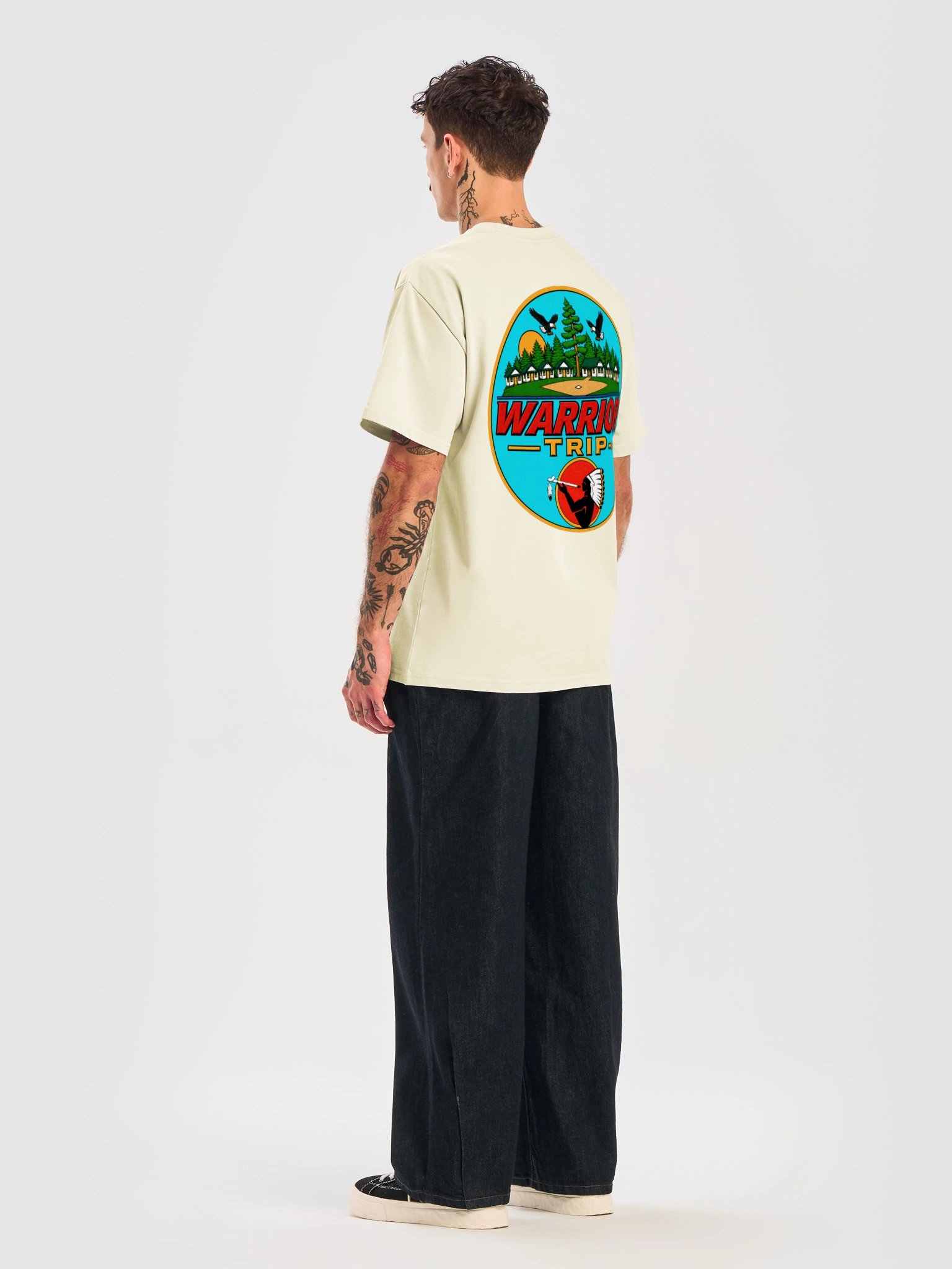 Warrior VIII Heavy Tee (Ivory) product image (9)