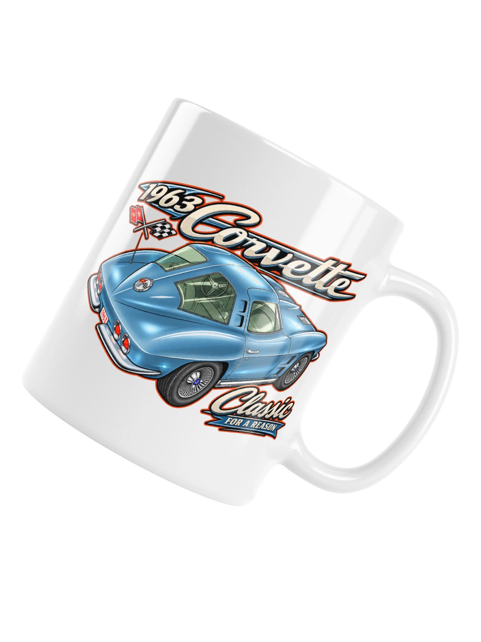 1963 Corvette – Classic in Blue Mug product image (17)