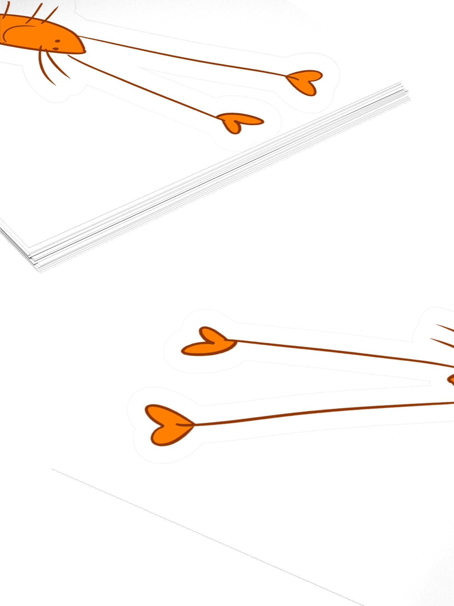 SHRAMPS - Orange Sticker product image (4)