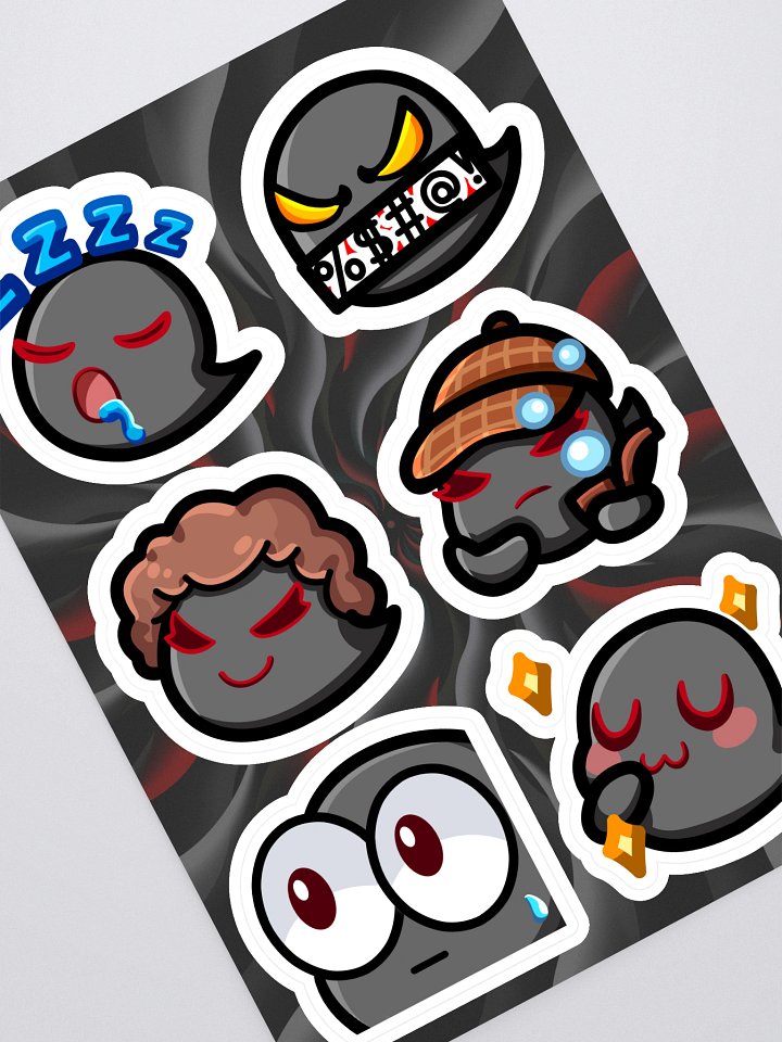 Emote Sticker Sheet 8 product image (1)