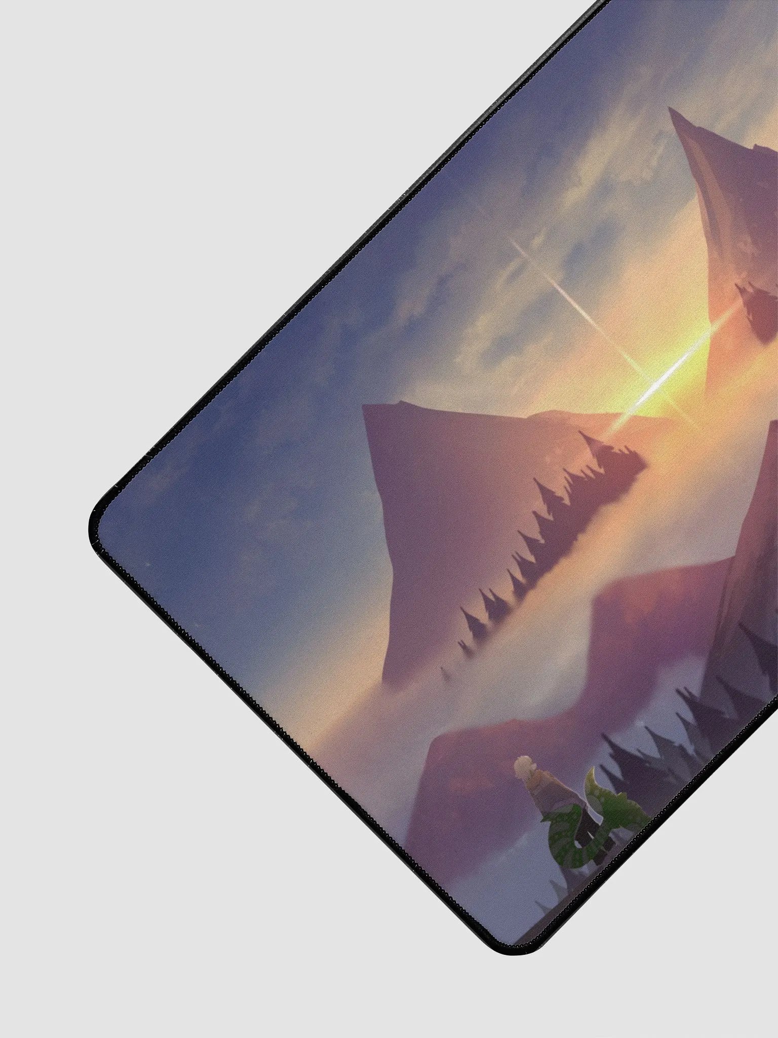 "Ikari Climbs Mountains" Desk Mat product image (3)