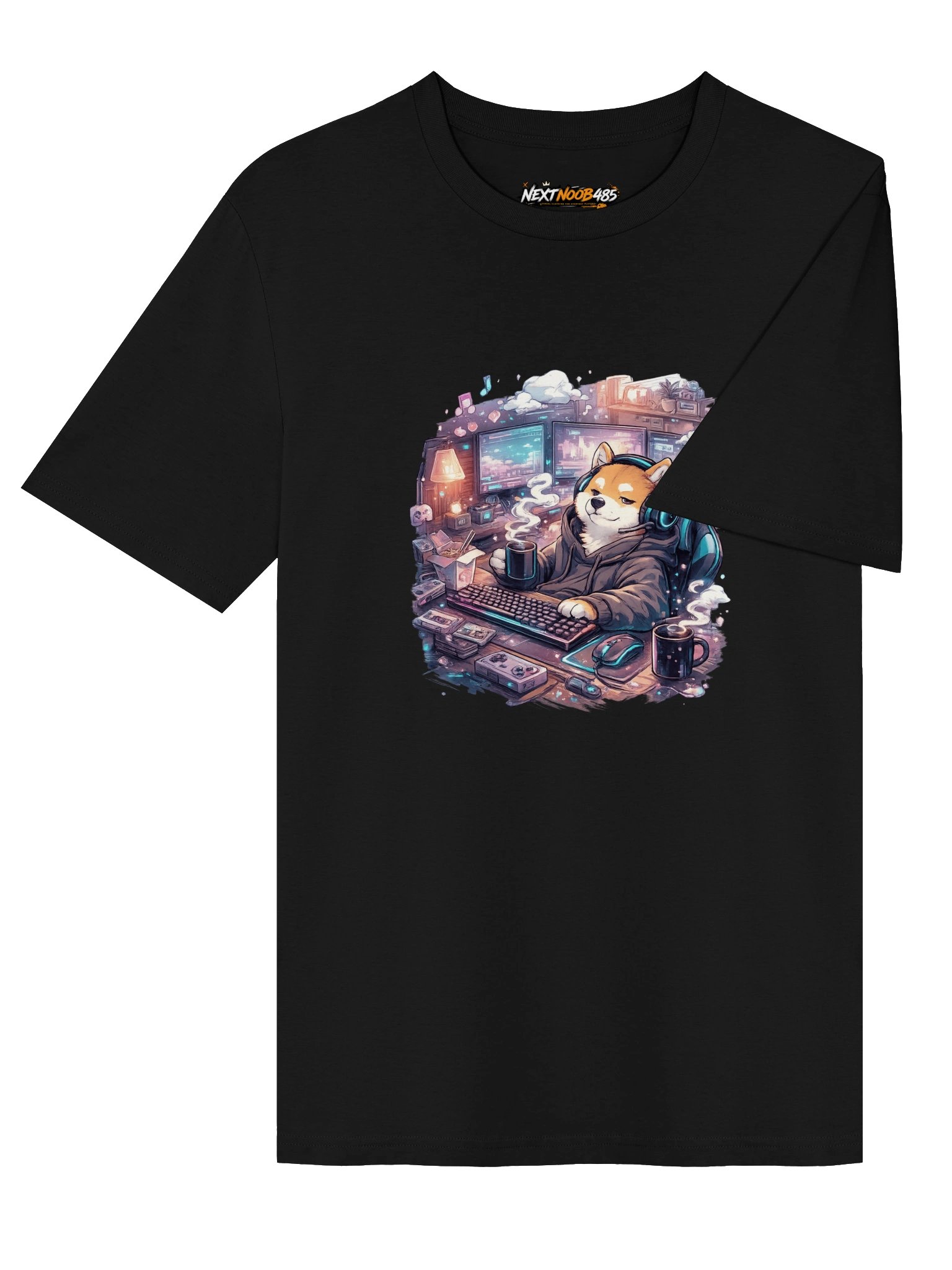 Stanley/Stella Unisex T-Shirt - Gamer's Best Friend: Shiba Inu Edition product image (4)