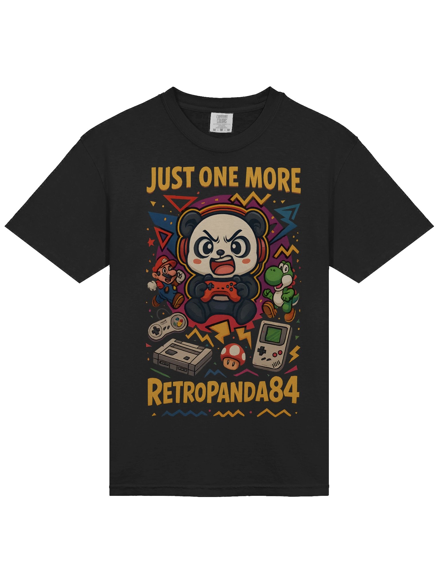 Retro Panda Gamer Tee product image (3)