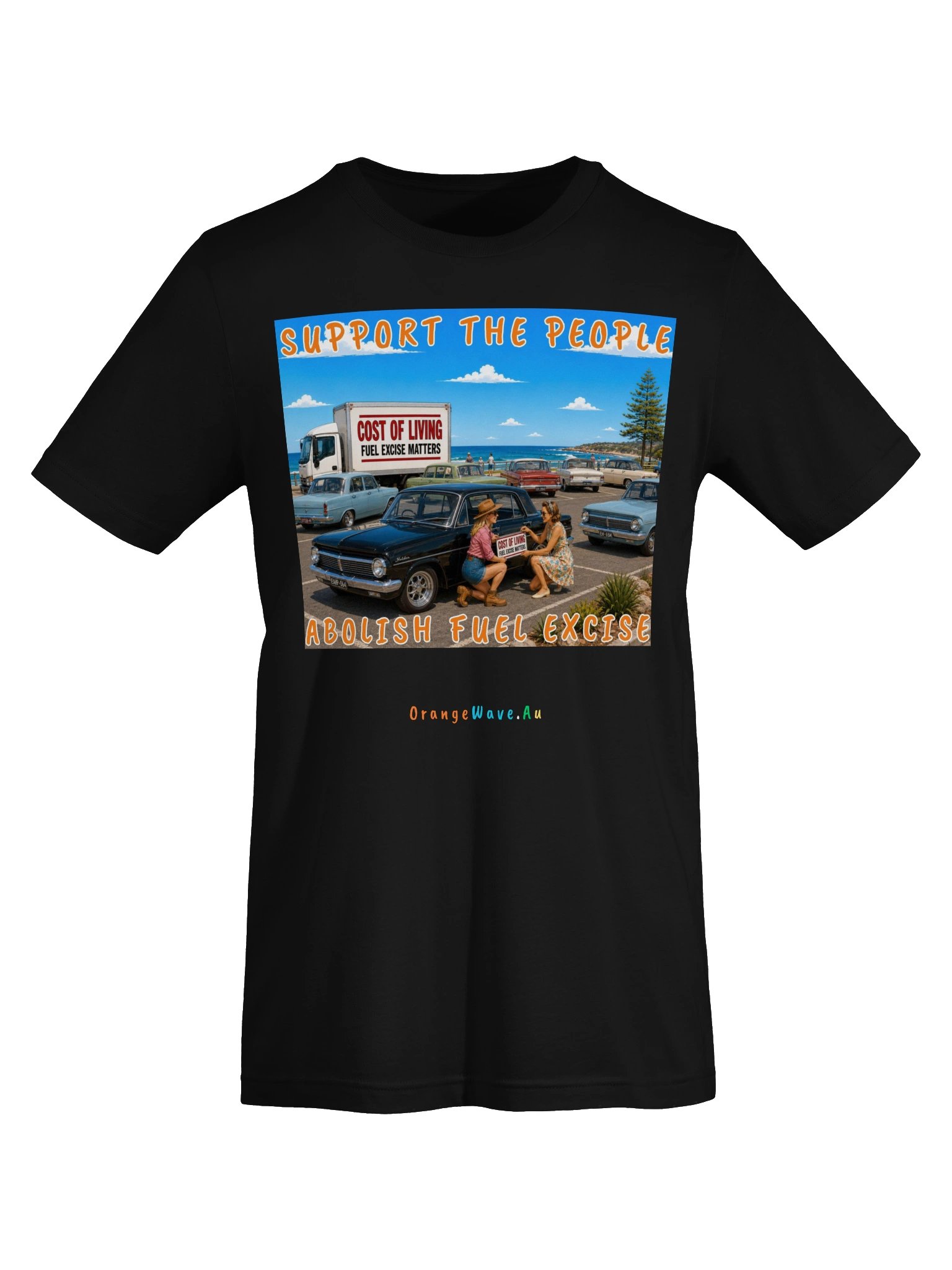 Support The People - Abolish Fuel Excise Protest Tee product image (29)