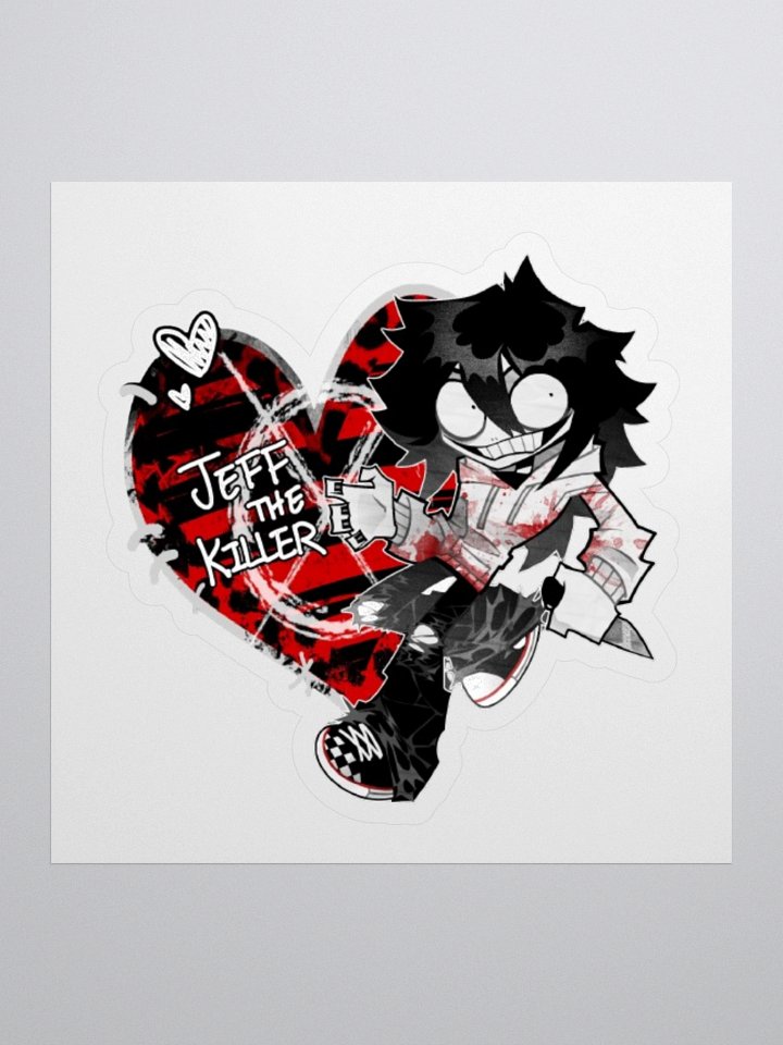 JEFF THE KILLER STICKER product image (1)