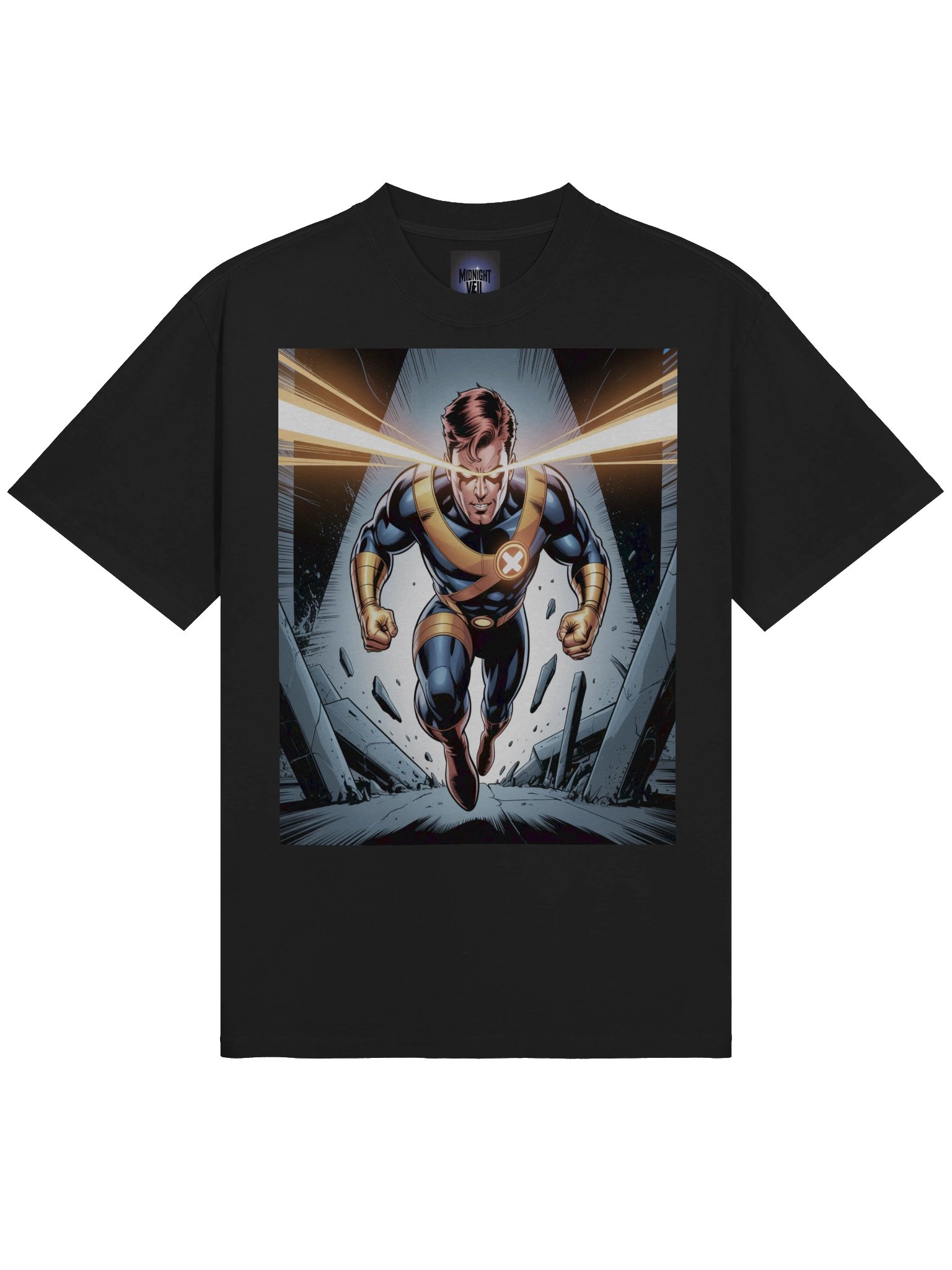 Cyclops Optic Fury Oversized Faded T-Shirt – Visor Vanguard Onslaught product image (5)