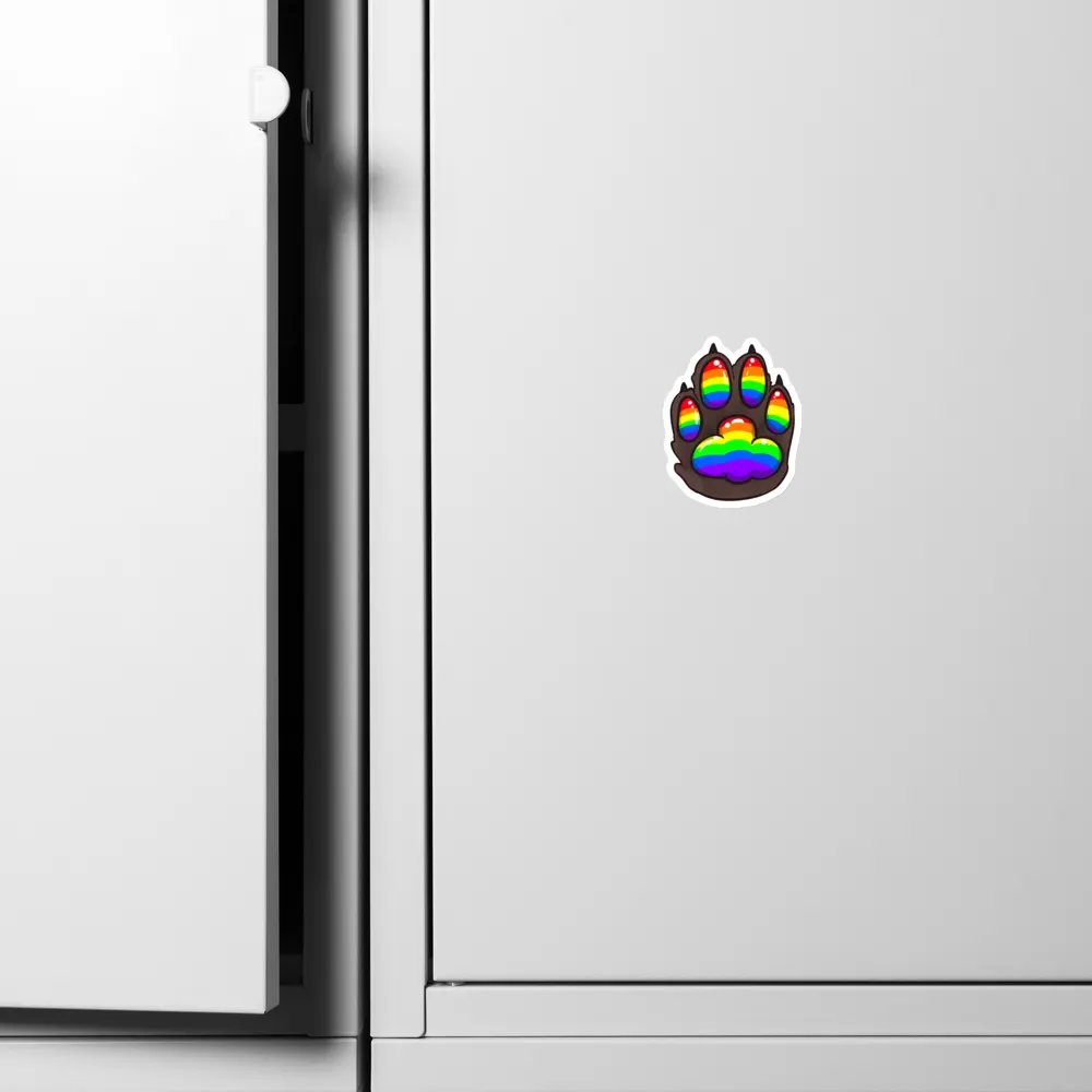 Pride Paw Magnet product image (10)