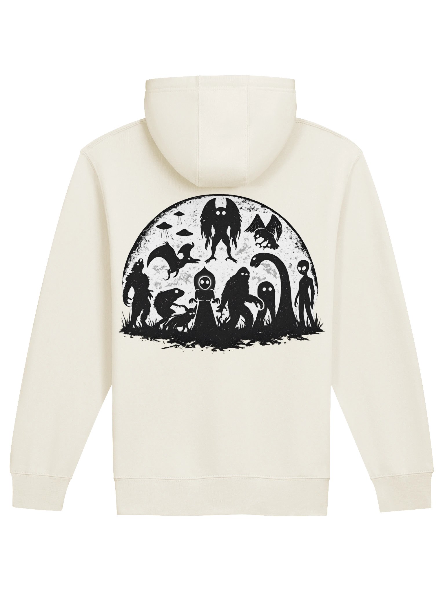 CRYPTID MOON ZIP UP HOODIE product image (1)