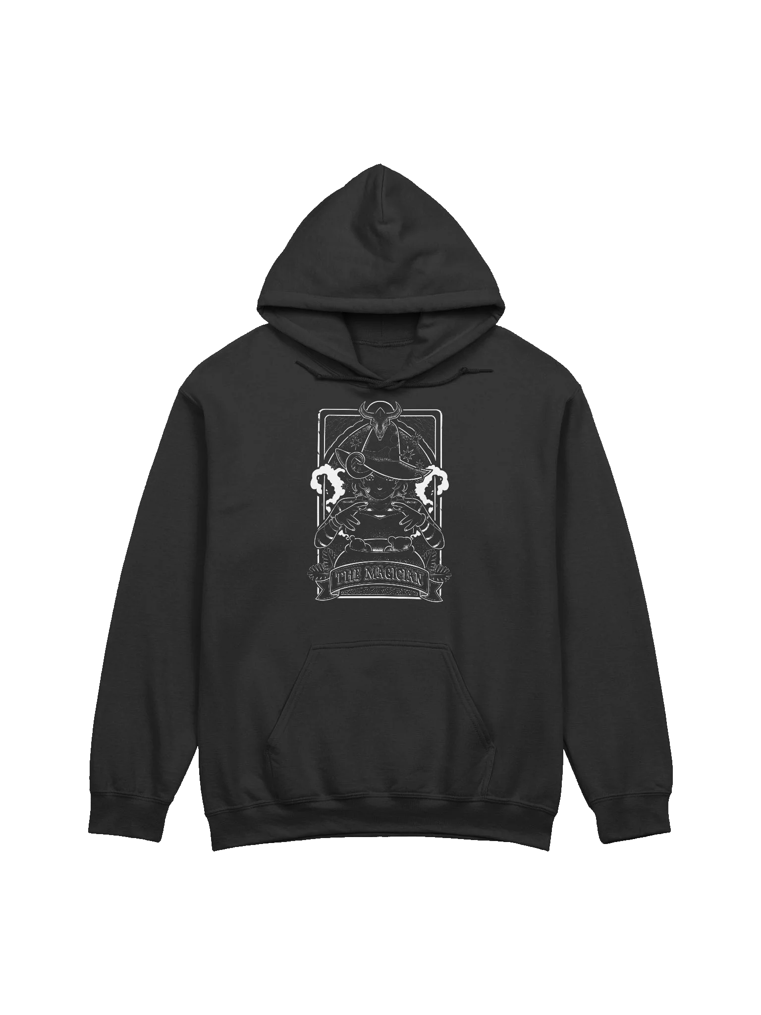 The Magician - Black and White Hoodie product image (1)
