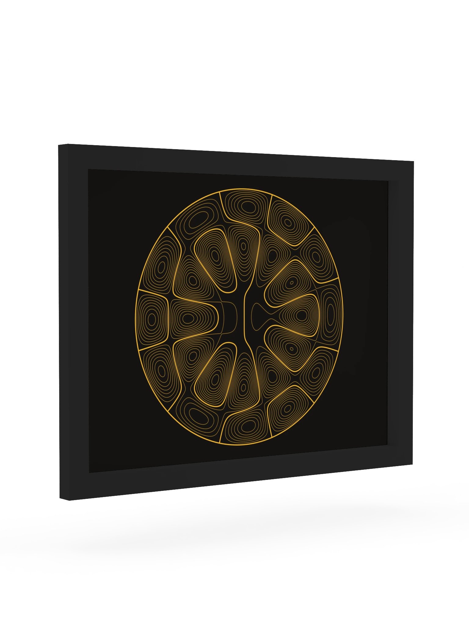 Third eye · Lines Framed Poster product image (61)