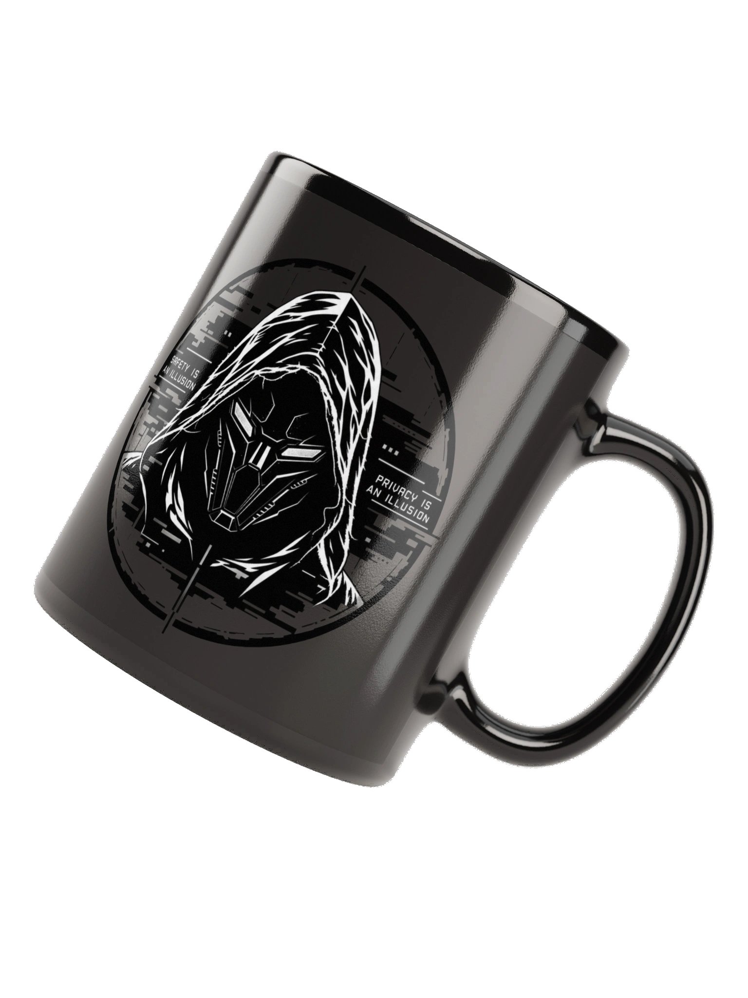 GhostStrats Black + White Mug product image (11)