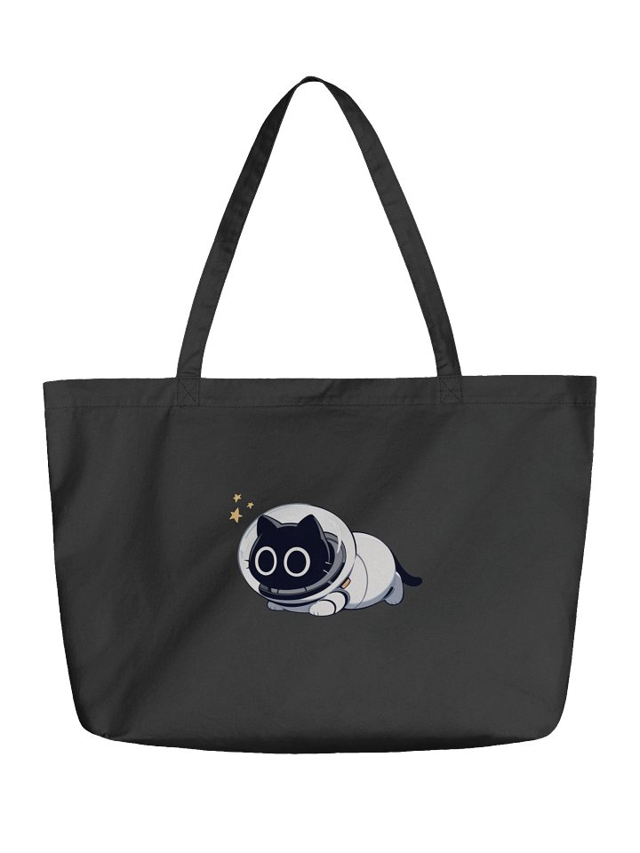 Space Kitty Organic Cotton Tote product image (1)