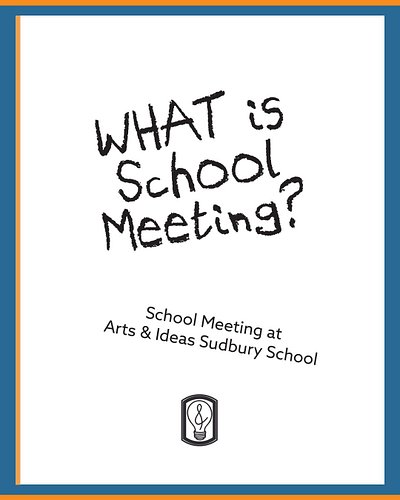 School Meeting is how we run the school democratically! Every week we meet to discuss rules (should Snickers be banned?!) , b...