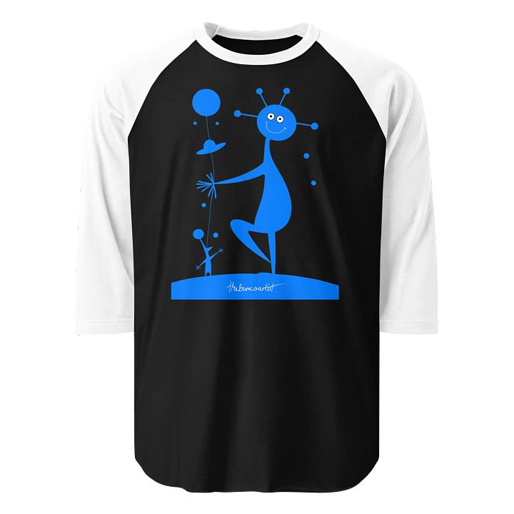 Tultex Fine Jersey Raglan Tee product image (1)