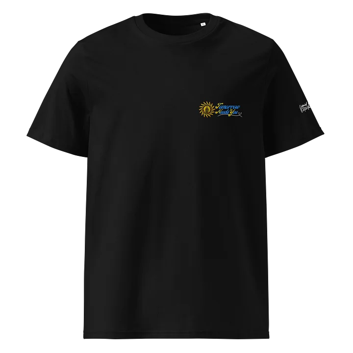 LME "Tomorrow Needs You" embroidered T-shirt product image (1)