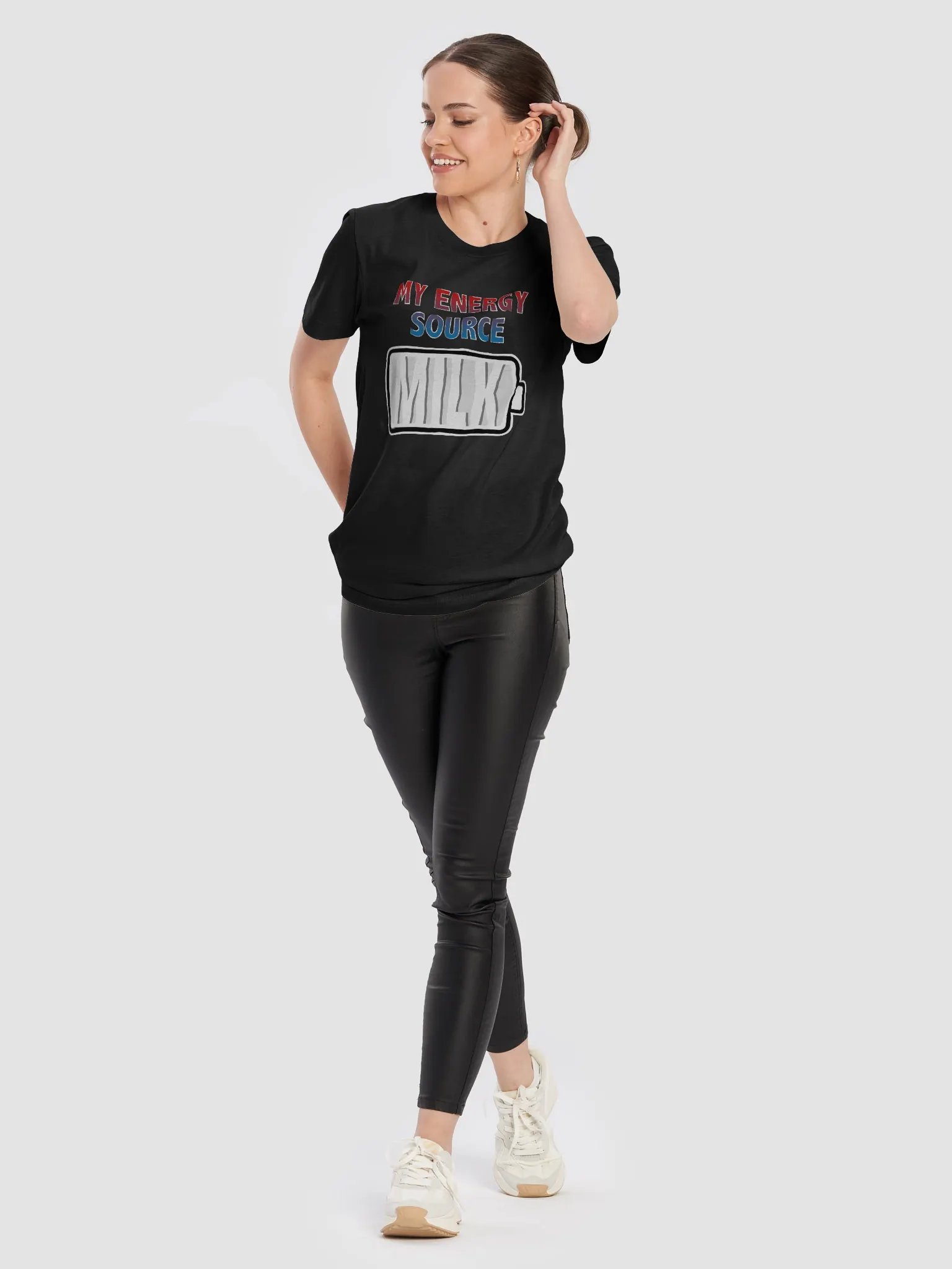 Milk is My Energy Source T-Shirt product image (6)