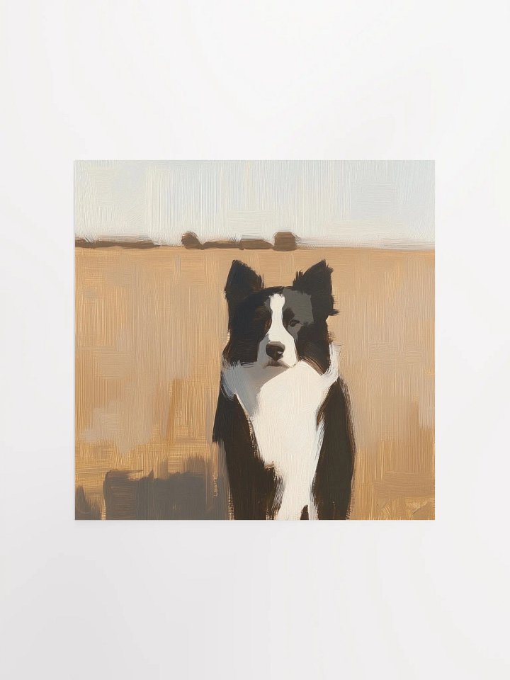 Modern Farmhouse: Border Collie I Art Print product image (1)