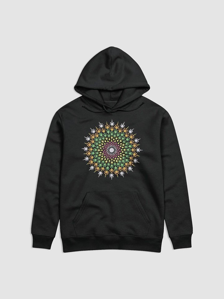 Pastel Dot Mandala Unisex Eco Hoodie product image (1)