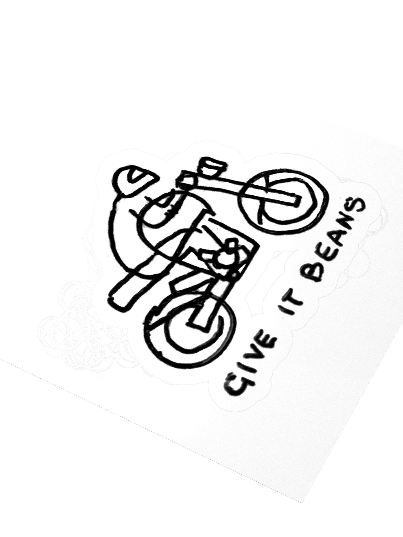 Give It Beans Sticker product image (9)