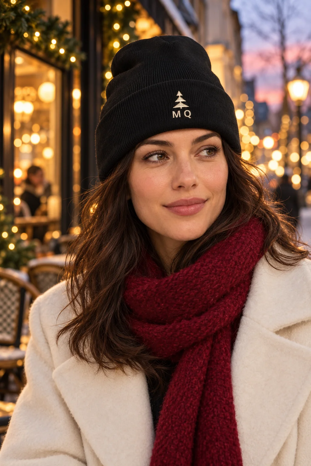 FIR POINT — Embroidered Beanie product image (1)