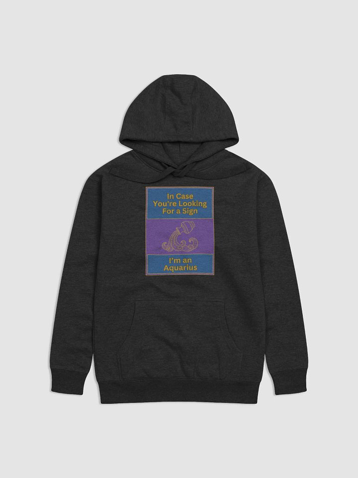 In Case You’re Looking For A Sign Aquarius Zodiac Sign Hoodie, Zodiac Sign Vibes Hoodie, Aquarius Hoodie, Astrological Hoodie product image (1)
