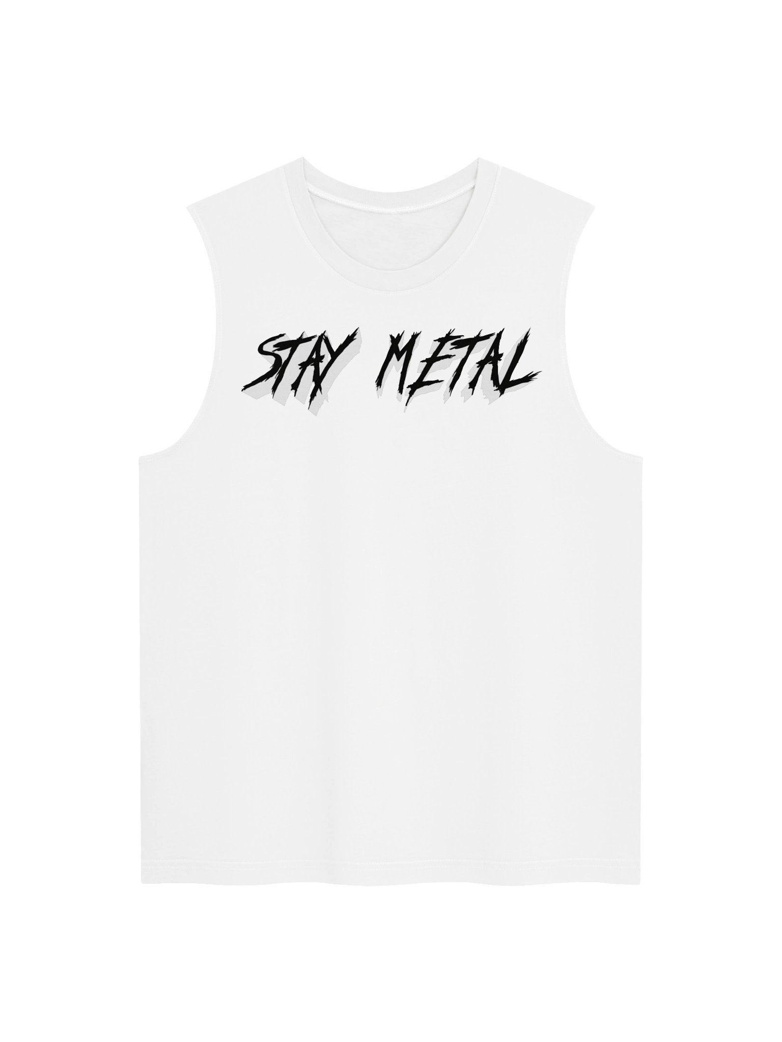 Stay Metal Tank White product image (1)