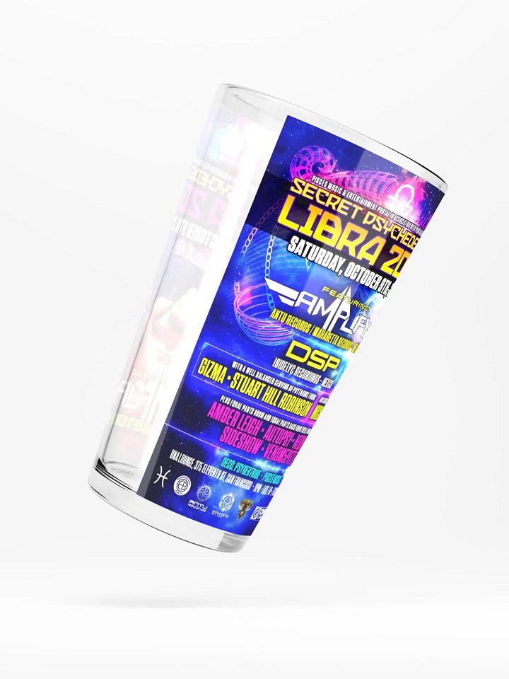 Libra 2021 Shaker Pint Glass product image (2)