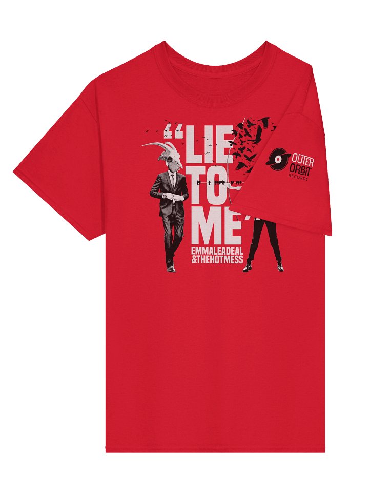Emmalea Deal and The Hot Mess - Lie To Me Red Tee product image (2)