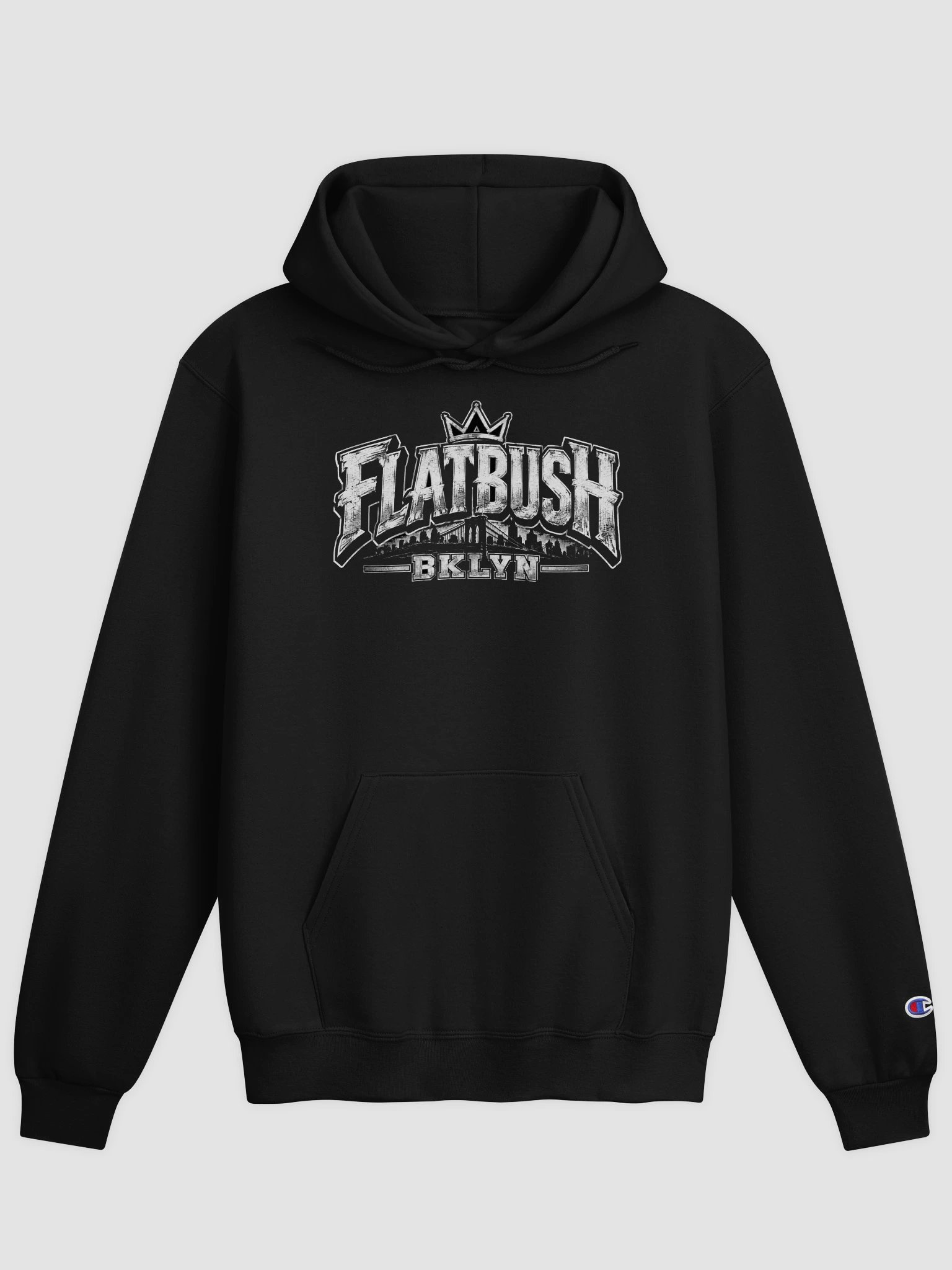 Flatbush Bklyn Hoodie (Silver) product image (1)